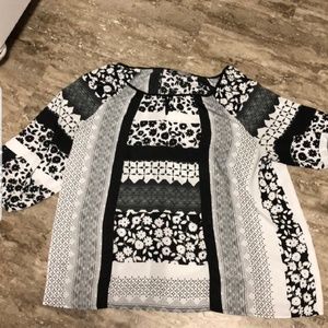 XL New York collection blouse